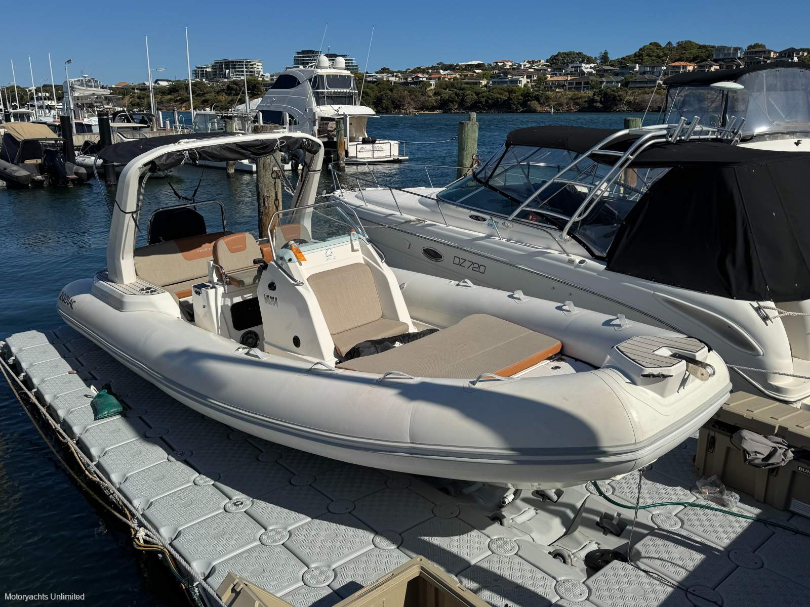Zodiac Medline 7.5 Marina berth and float dock package available