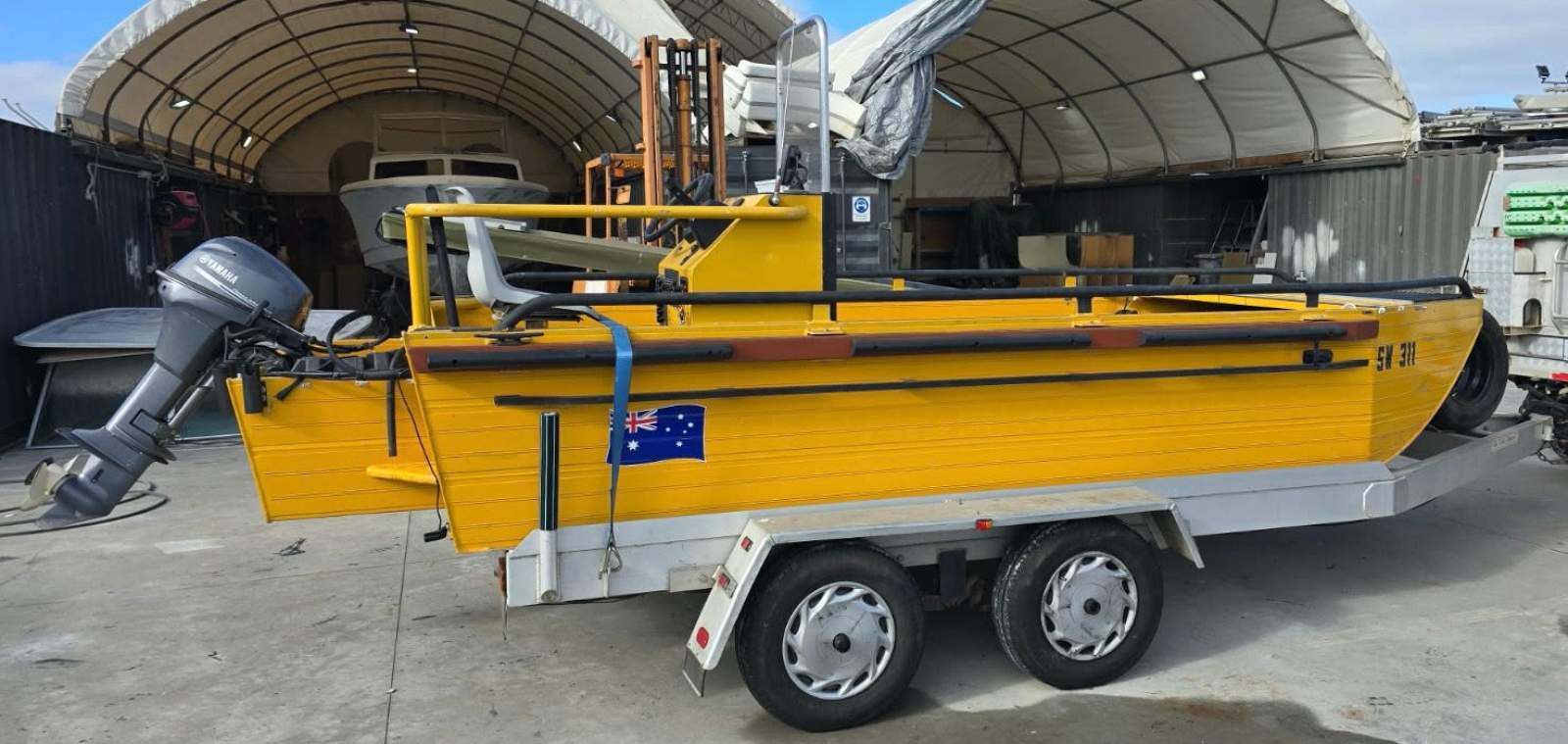 Yamba Welding & Engineering Pro Punt 5.2mt Pro Punt & trailer