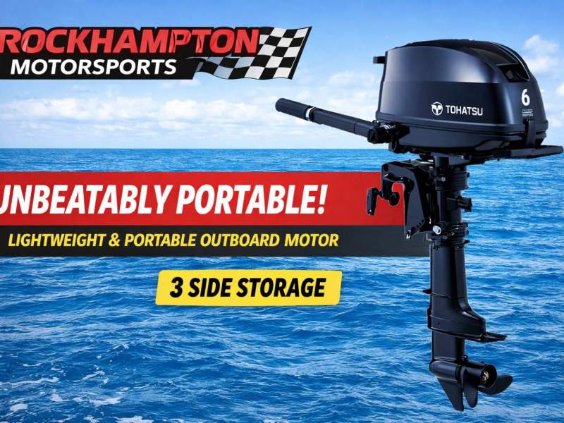 TOHATSU 6HP - SHORT SHAFT - MANUAL START - FOUR STROKE