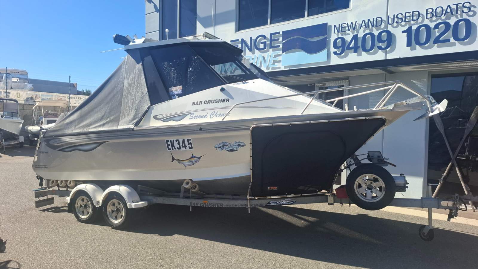 Bar Crusher 670HT With 2010 Yamaha 150HP 4 Stroke