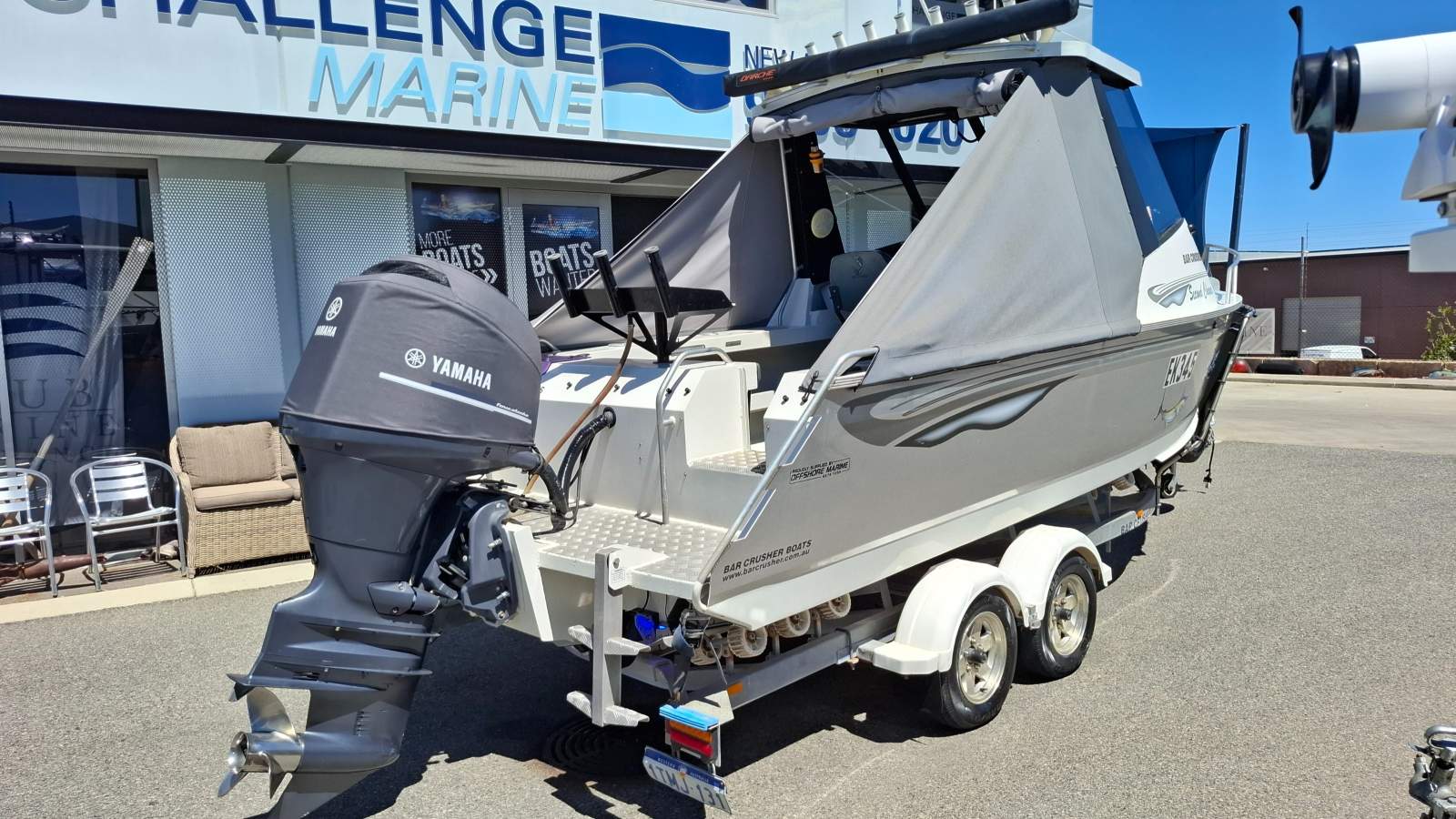 Bar Crusher 670HT With 2010 Yamaha 150HP 4 Stroke