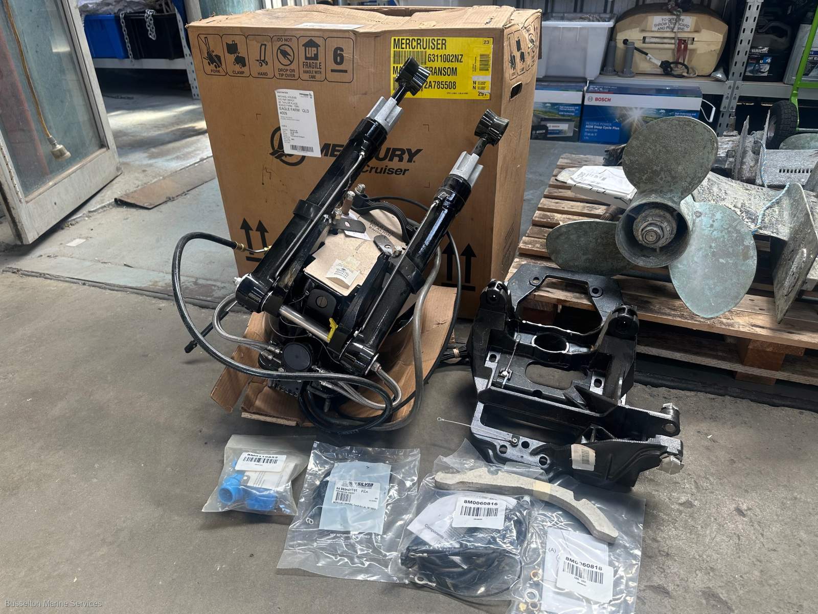 Mercruiser Magnum Transom Assembly