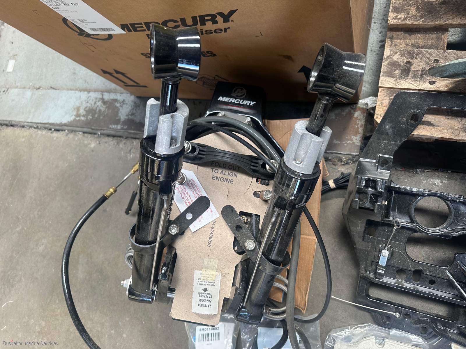 Mercruiser Magnum Transom Assembly