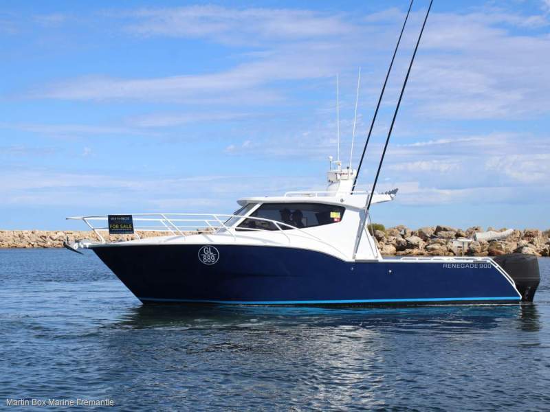 Calibre Renegade 900 With twin 250Hp Suzuki Outboards