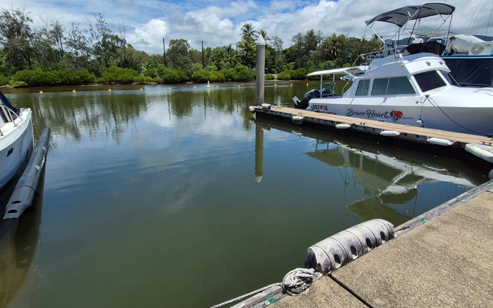 12m CATAMARAN BERTH FOR SALE AT YORKEYS KNOB, CAIRNS WITH 18YR LEASE TO RUN