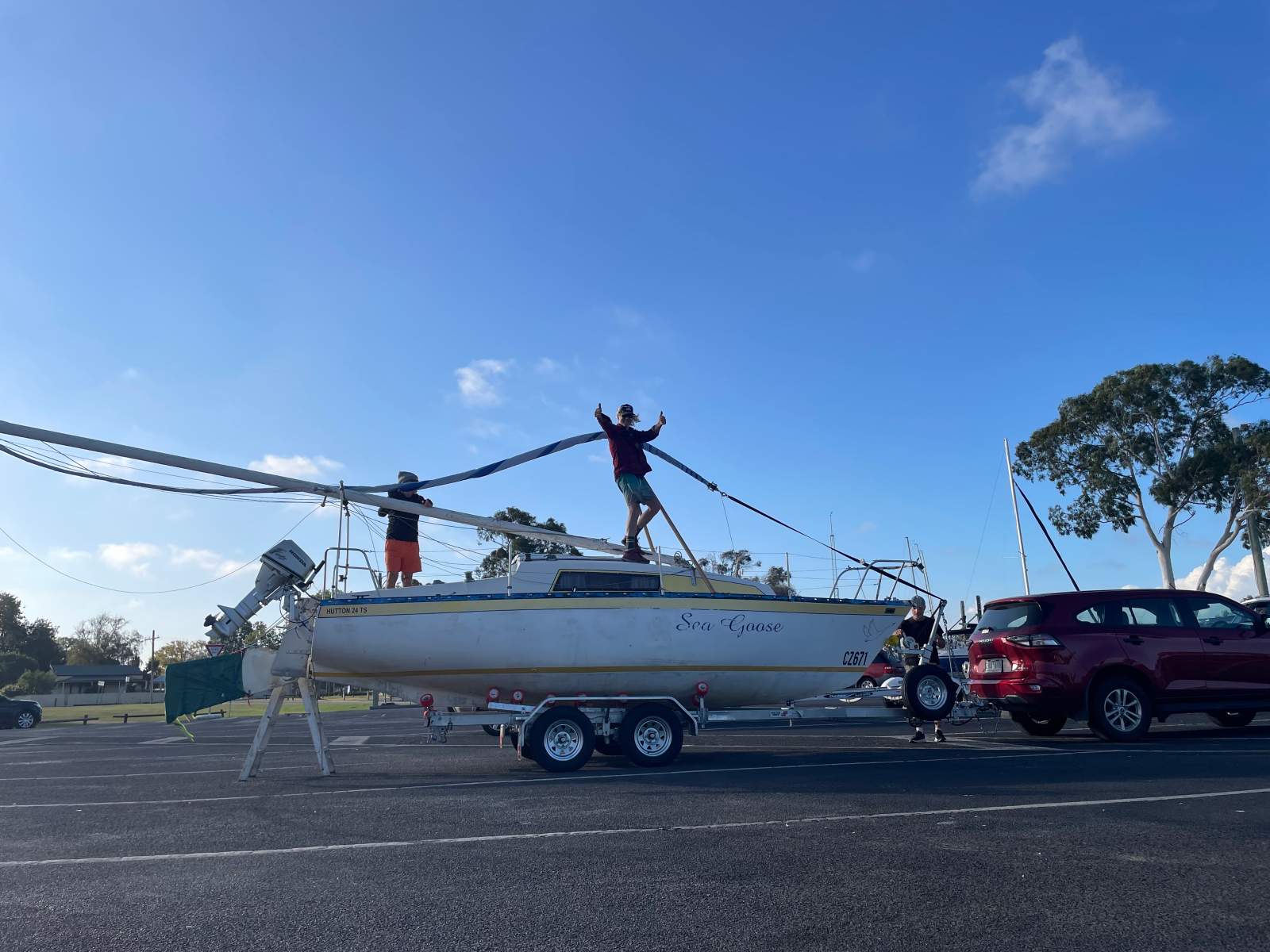 Hutton 24 Swing keel yacht