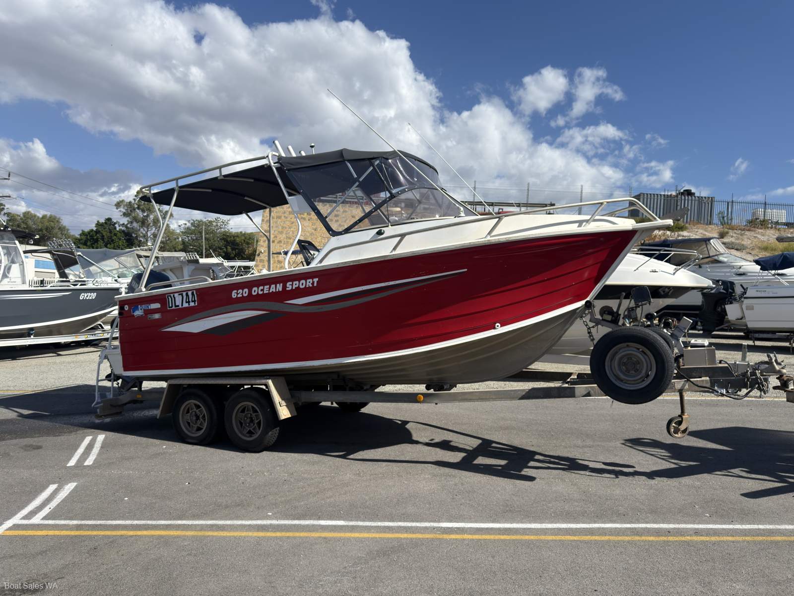 Quintrex 620 Ocean Sport 2006 model 573Hrs 150hp 4str Yamaha outboard motor