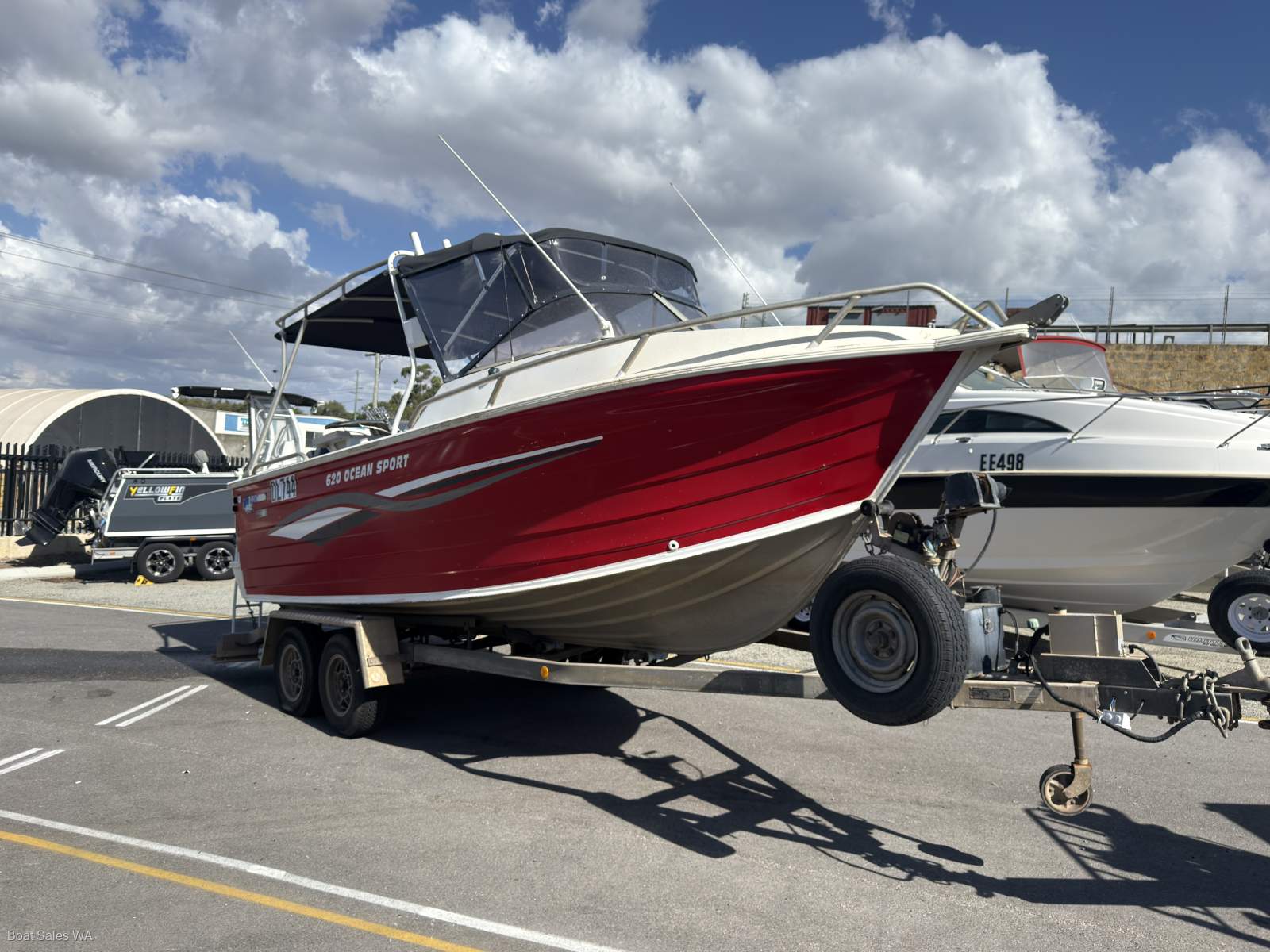 Quintrex 620 Ocean Sport 2006 model 573Hrs 150hp 4str Yamaha outboard motor