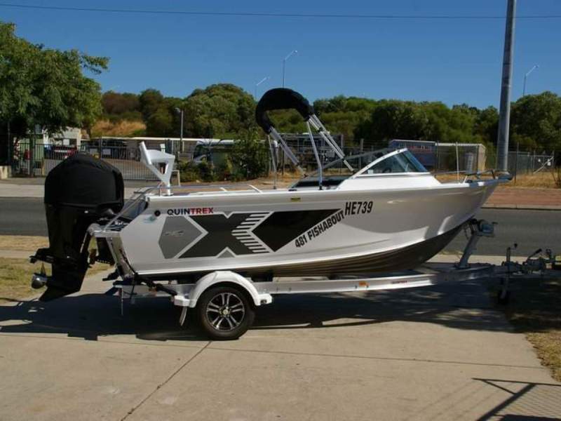 Quintrex 481 Fishabout 2025 delivered 90hp