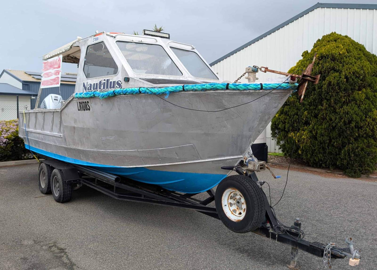 7.3m Aluminium Dive Vessel in 2C Survey