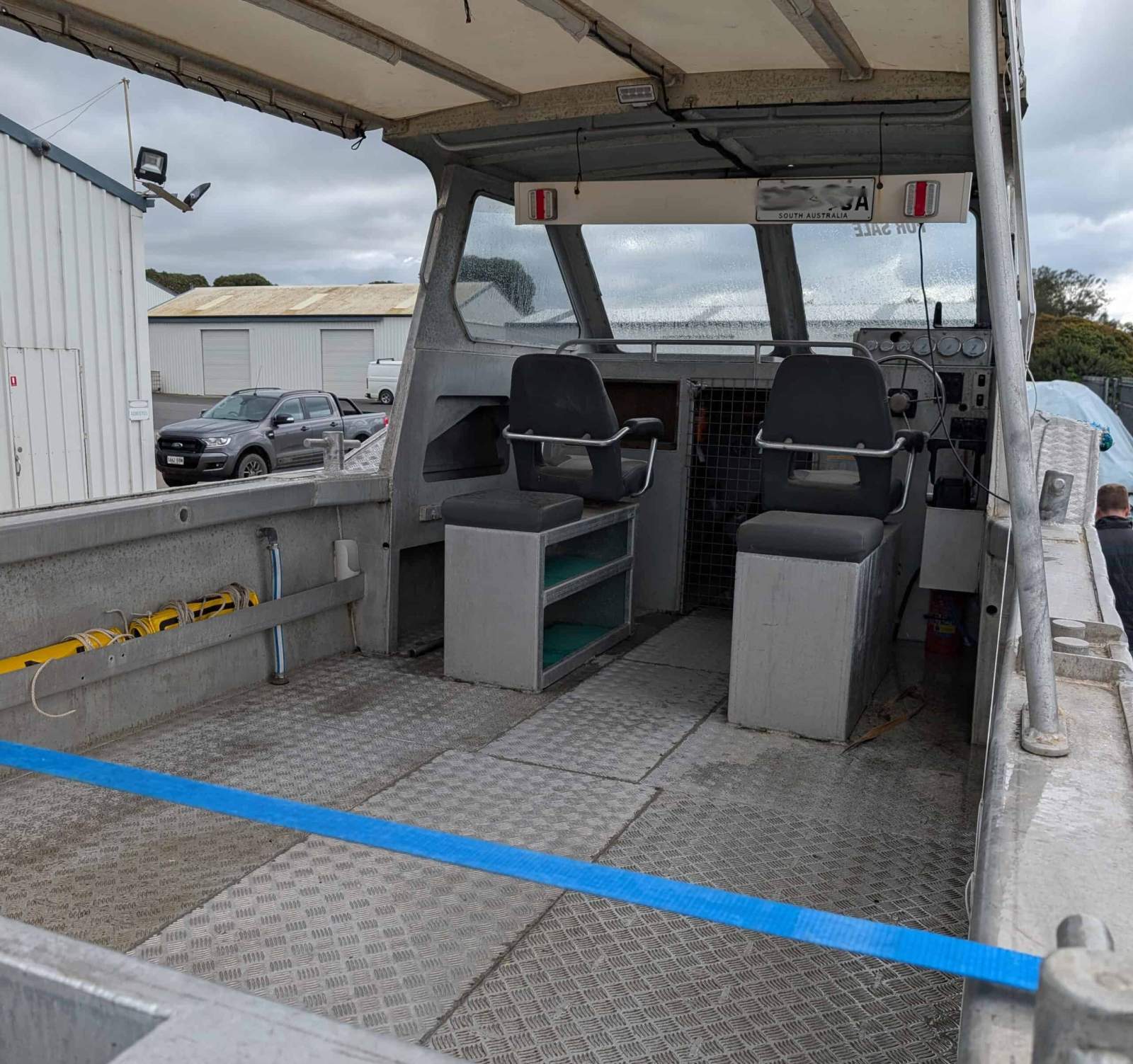 7.3m Aluminium Dive Vessel in 2C Survey