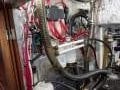 Hallberg-Rassy 42 Superb comfortable blue water cruiser:Engine room . Double fuel filters