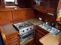 Hallberg-Rassy 42 Renowned blue water cruiser:Galley U-shaped .Good at anchor and at sea