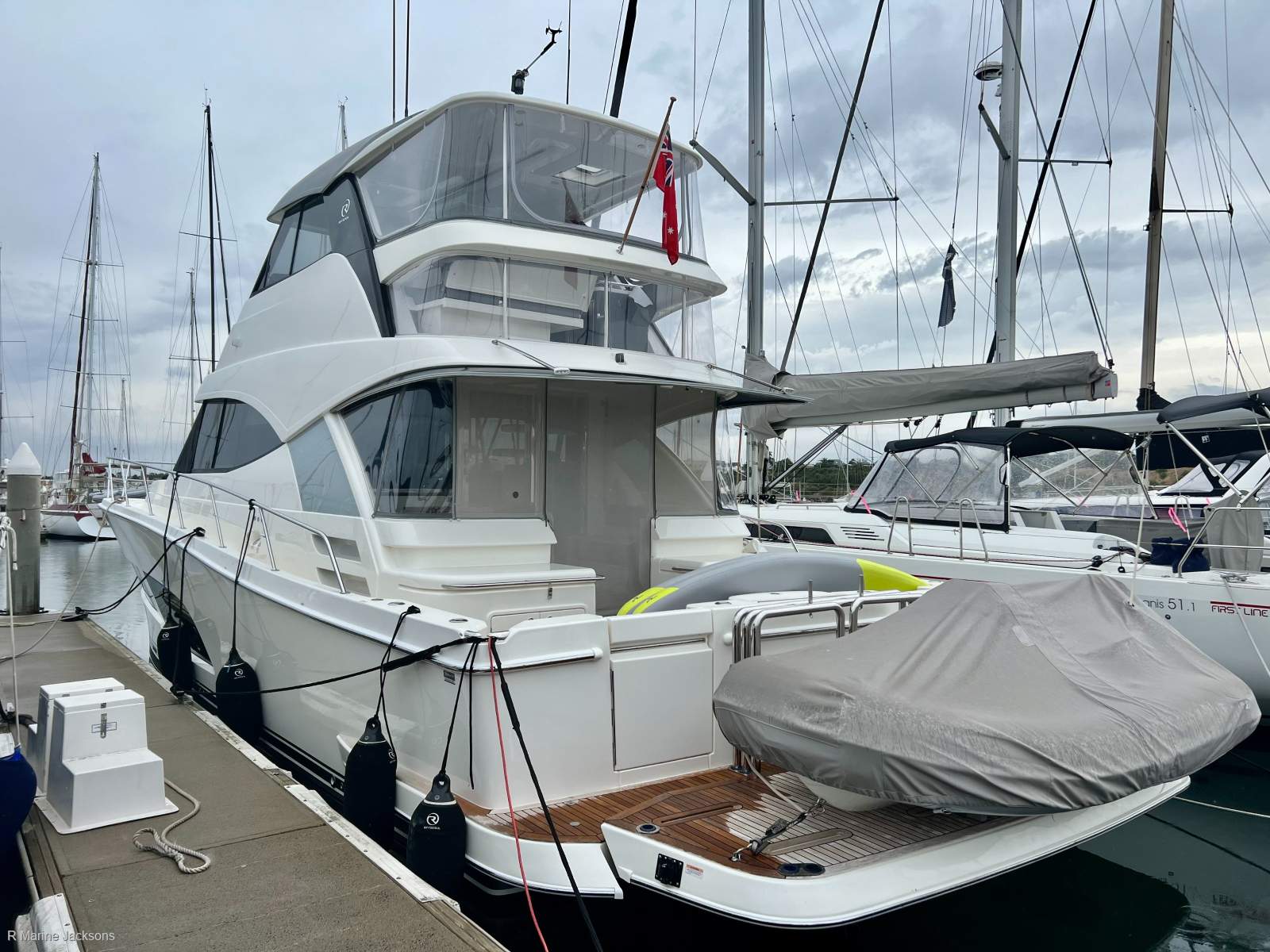  Riviera 50 Sports Motor Yacht Boat Brokers of Tasmania