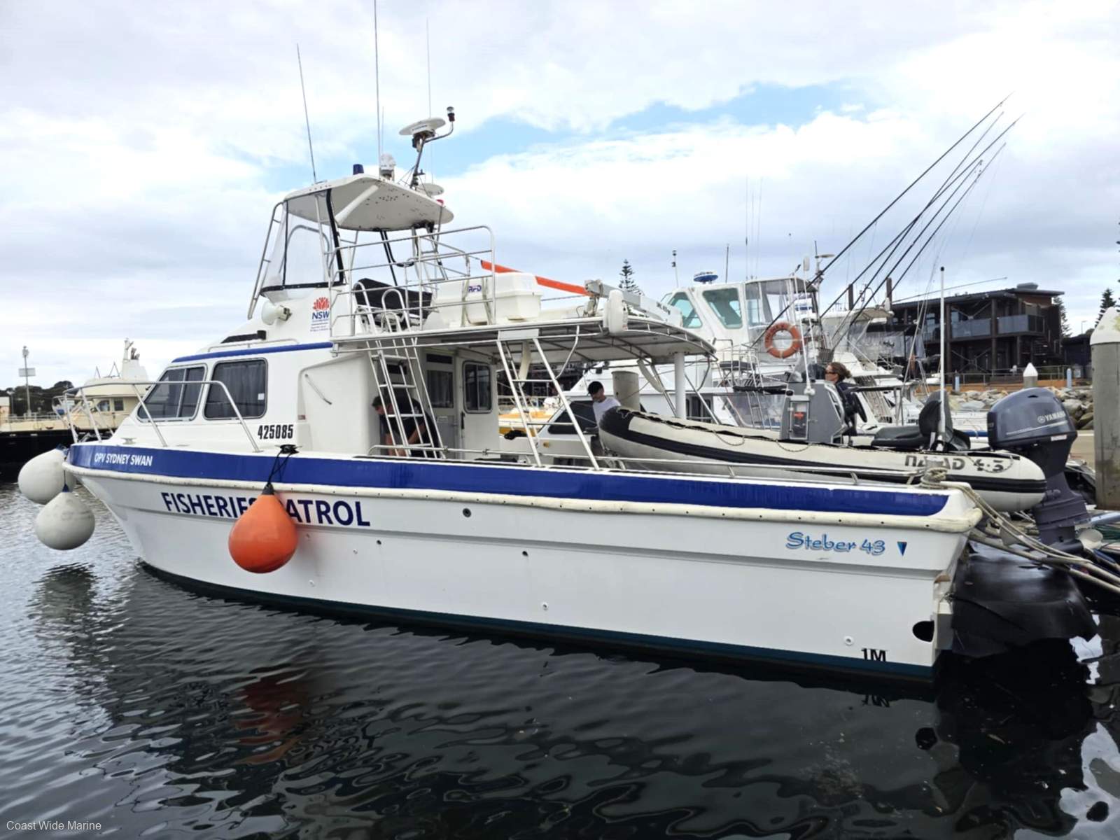 Steber 43 Flybridge Commercial