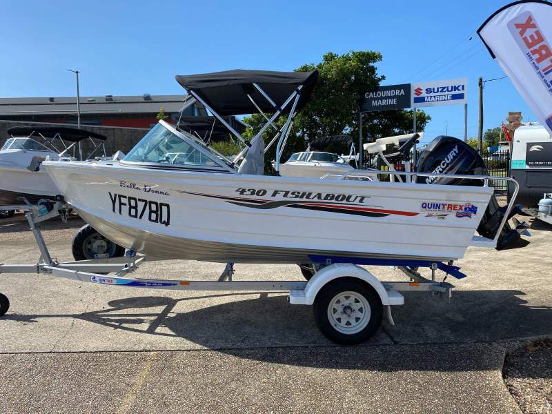 Quintrex 430 Fishabout