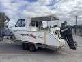 Jackman 7.0 Hardtop Lock up cabin, 225Hp V6 Suzuki 510hrs