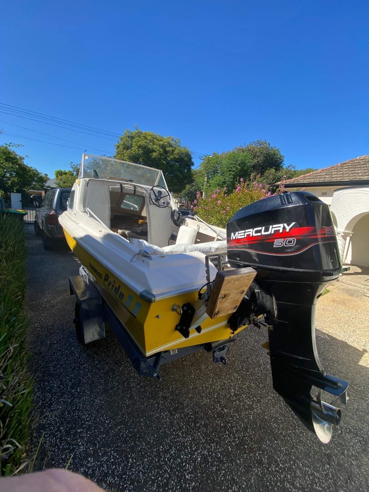 Pride Burwood 4.6m half cabin