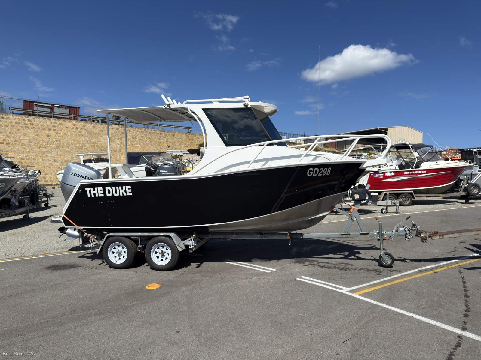 Custom 5.6m ALI HARDTOP 150HP HONDA