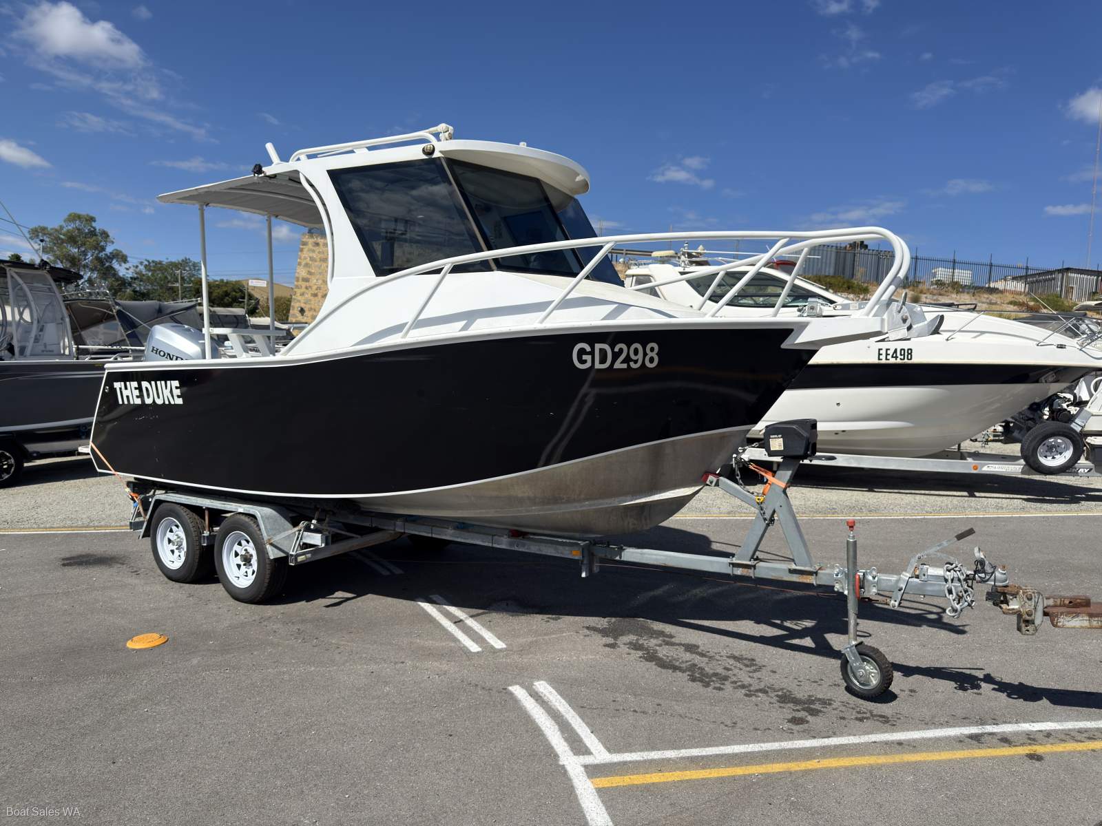 Custom 5.6m ALI HARDTOP 150HP HONDA