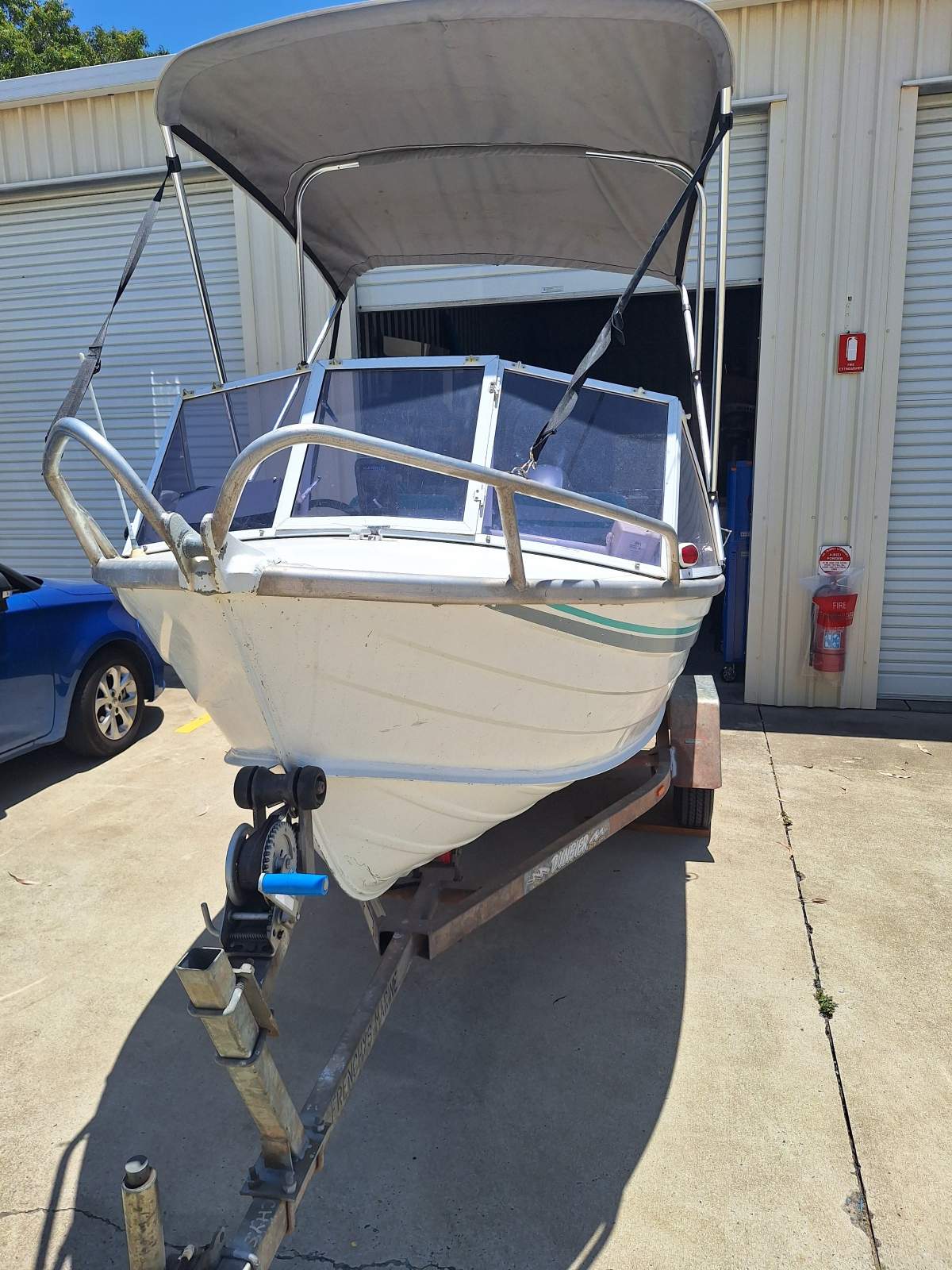 Stacer 390 Open with 30HP as new Yamaha engine