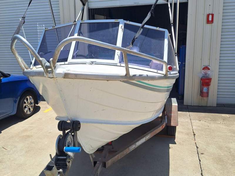 Stacer 390 Open with 30HP as new Yamaha engine