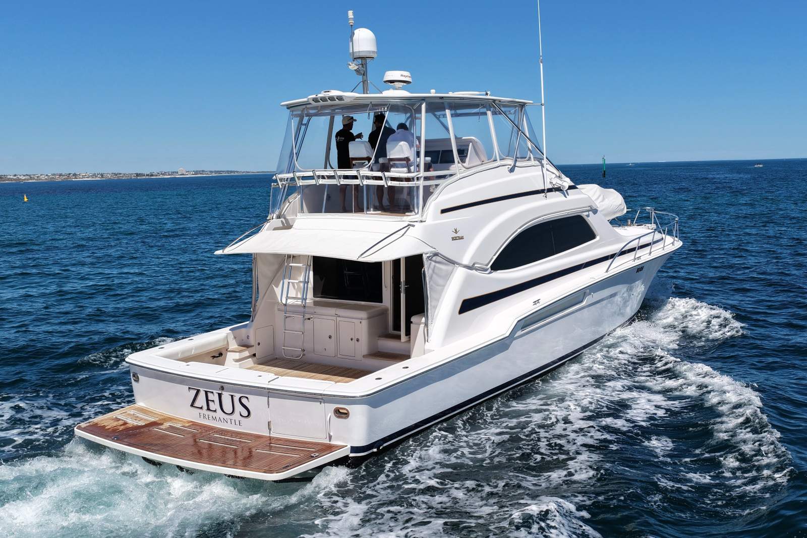 Bertram 570 Convertible:Weapon of a boat