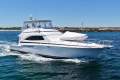 Bertram 570 Convertible:Big Brig on the bow