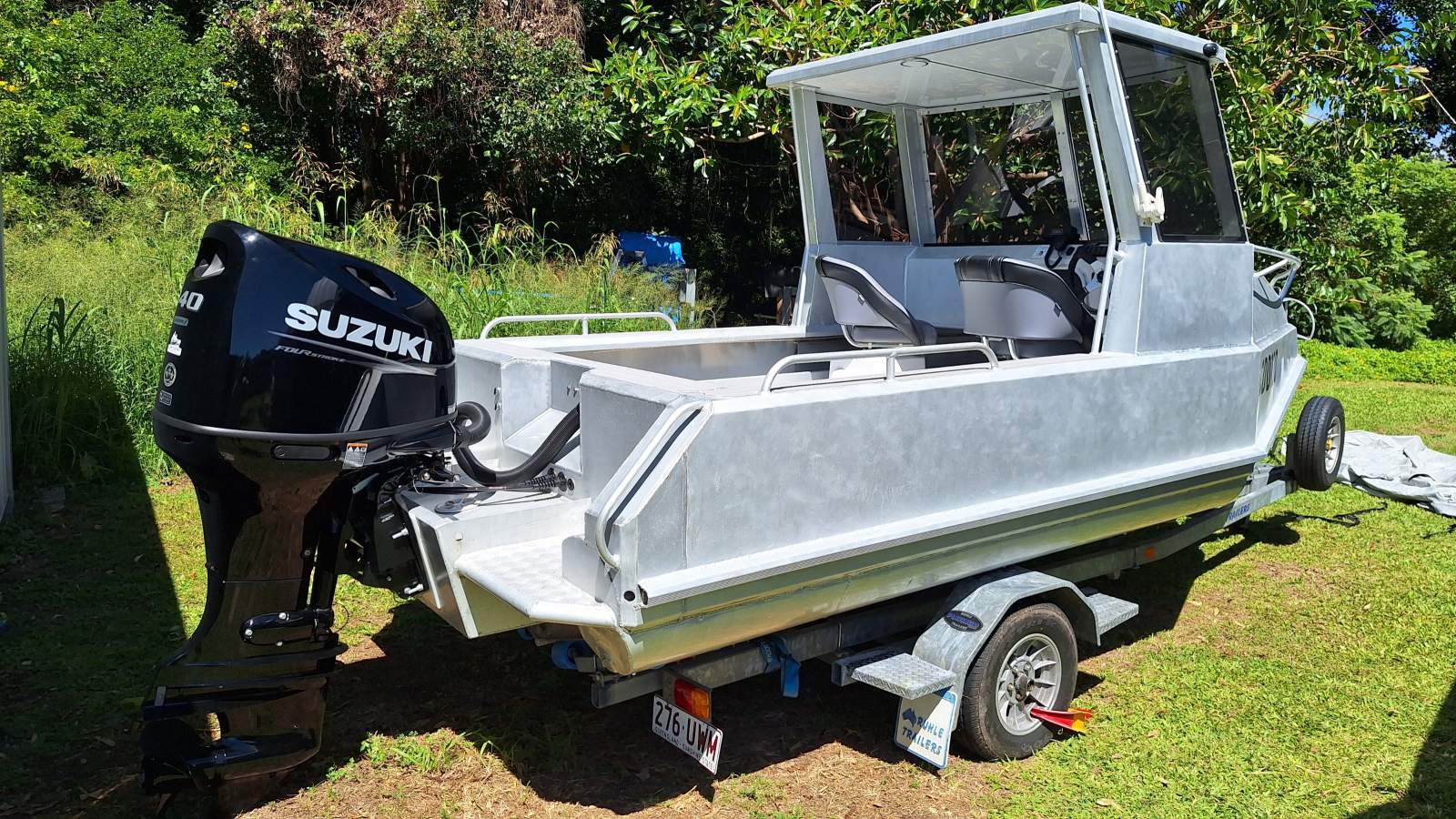 Custom 5.5m Aluminium Cuddy Cabin like Stabcraft