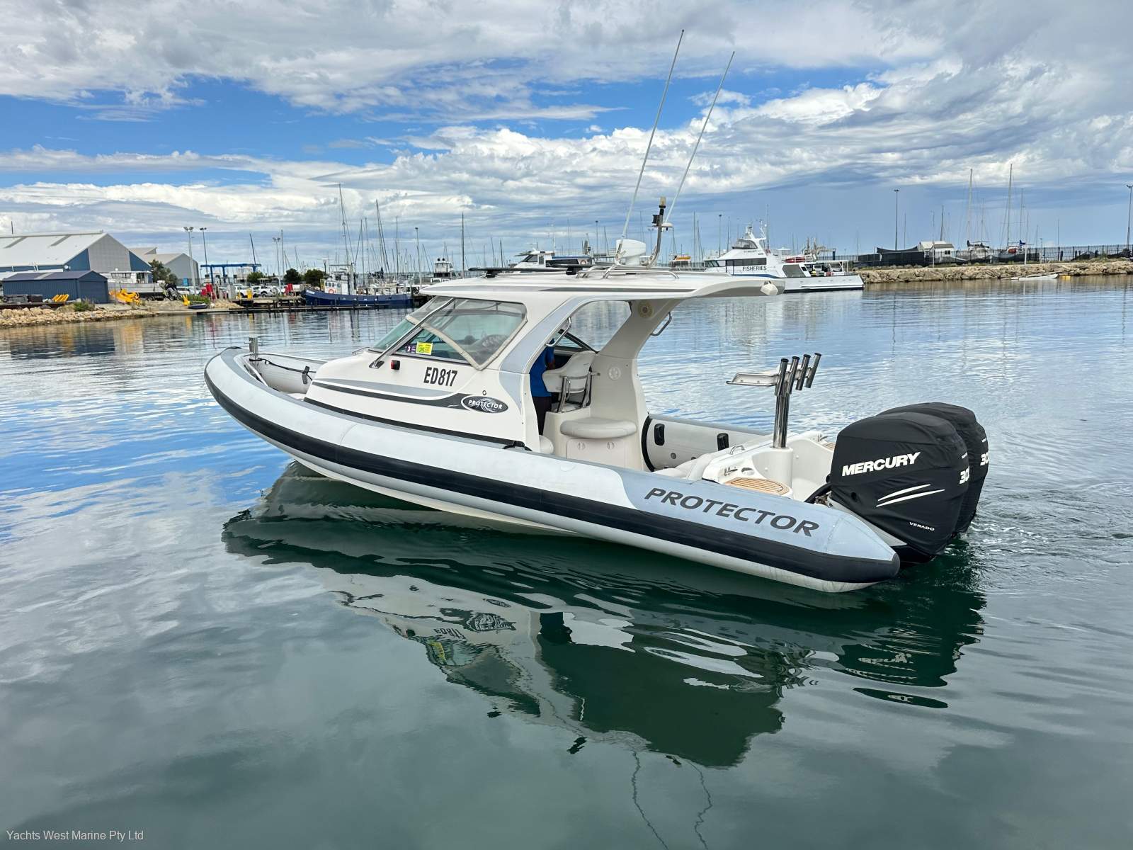 Protector 8.50 Cabin "BOATHOUSE STORAGE ":PROTECTOR 8.5 CABIN by YACHTS WEST ph 9335 7788