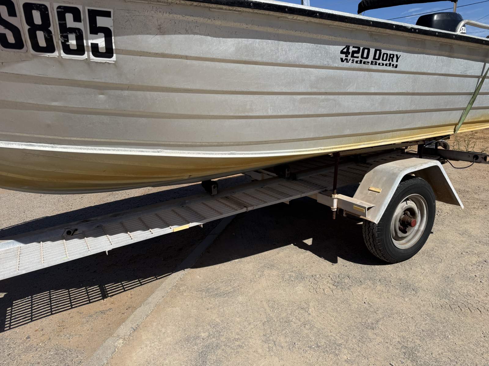 Quintrex 420 Dory Wide Body Great little boat