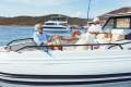 Zodiac X10CC fibreglass centre console RIB with hypalon tubes
