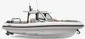 Zodiac X10CC fibreglass centre console RIB with hypalon tubes