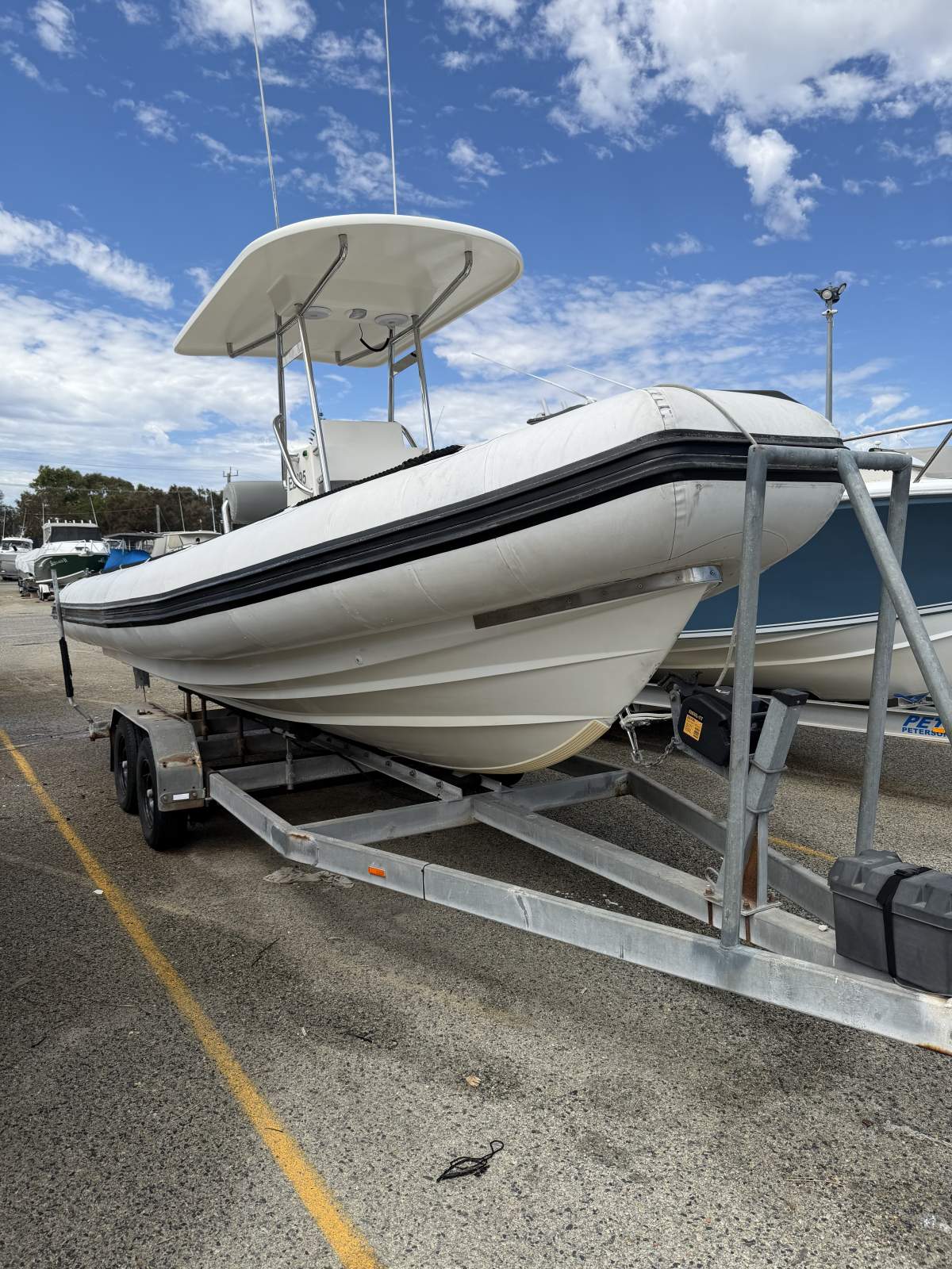 Zodiac Hurricane 733 Diesel jet