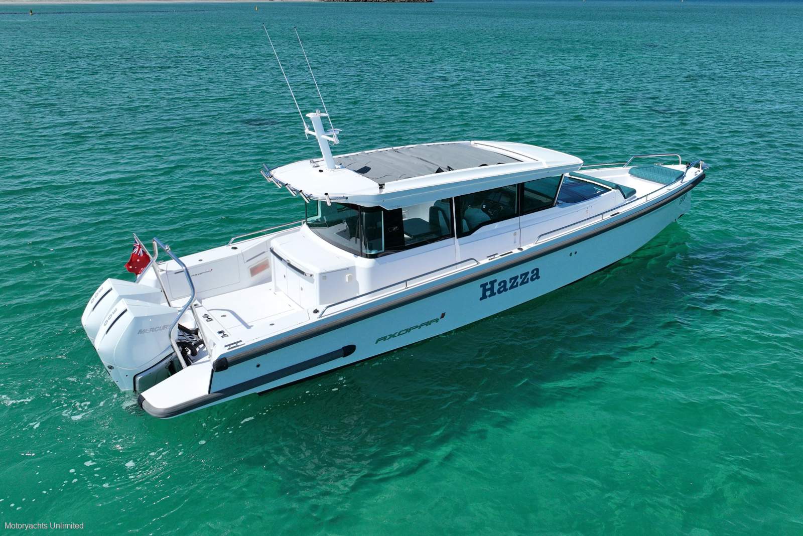Axopar 37 Cross Cabin - Australia's biggest selling Adventure Day Boats