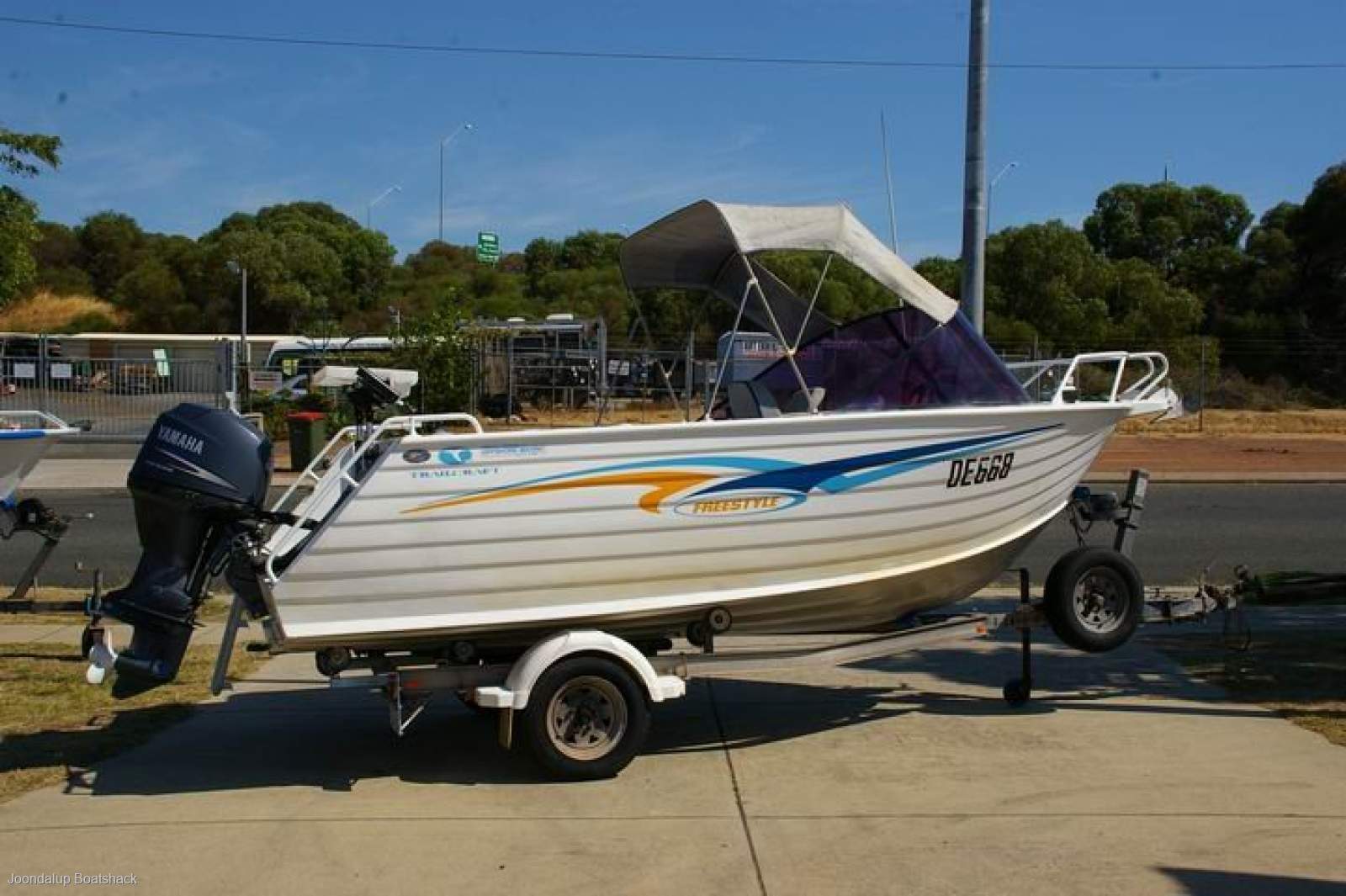 Trailcraft 485 Freestyle 60hp four stroke Yamaha