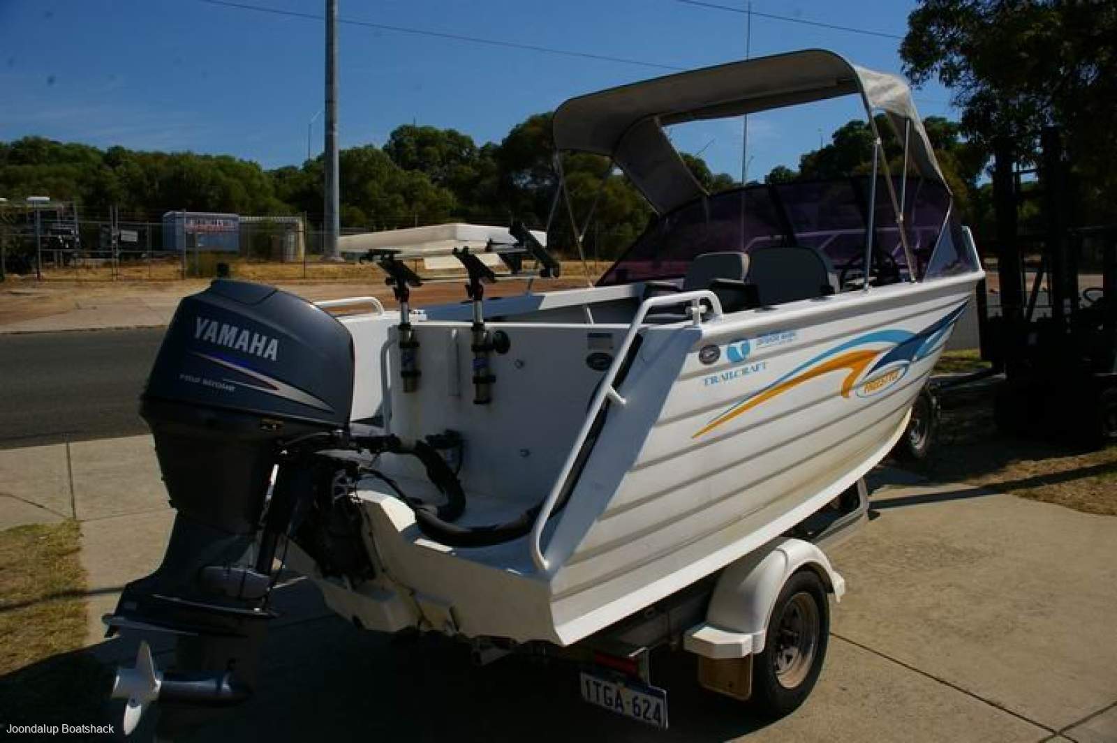 Trailcraft 485 Freestyle 60hp four stroke Yamaha