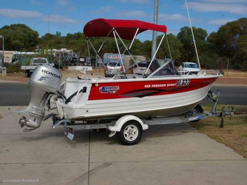 Quintrex 480 Freedom Sport 2007 Honda 90hp