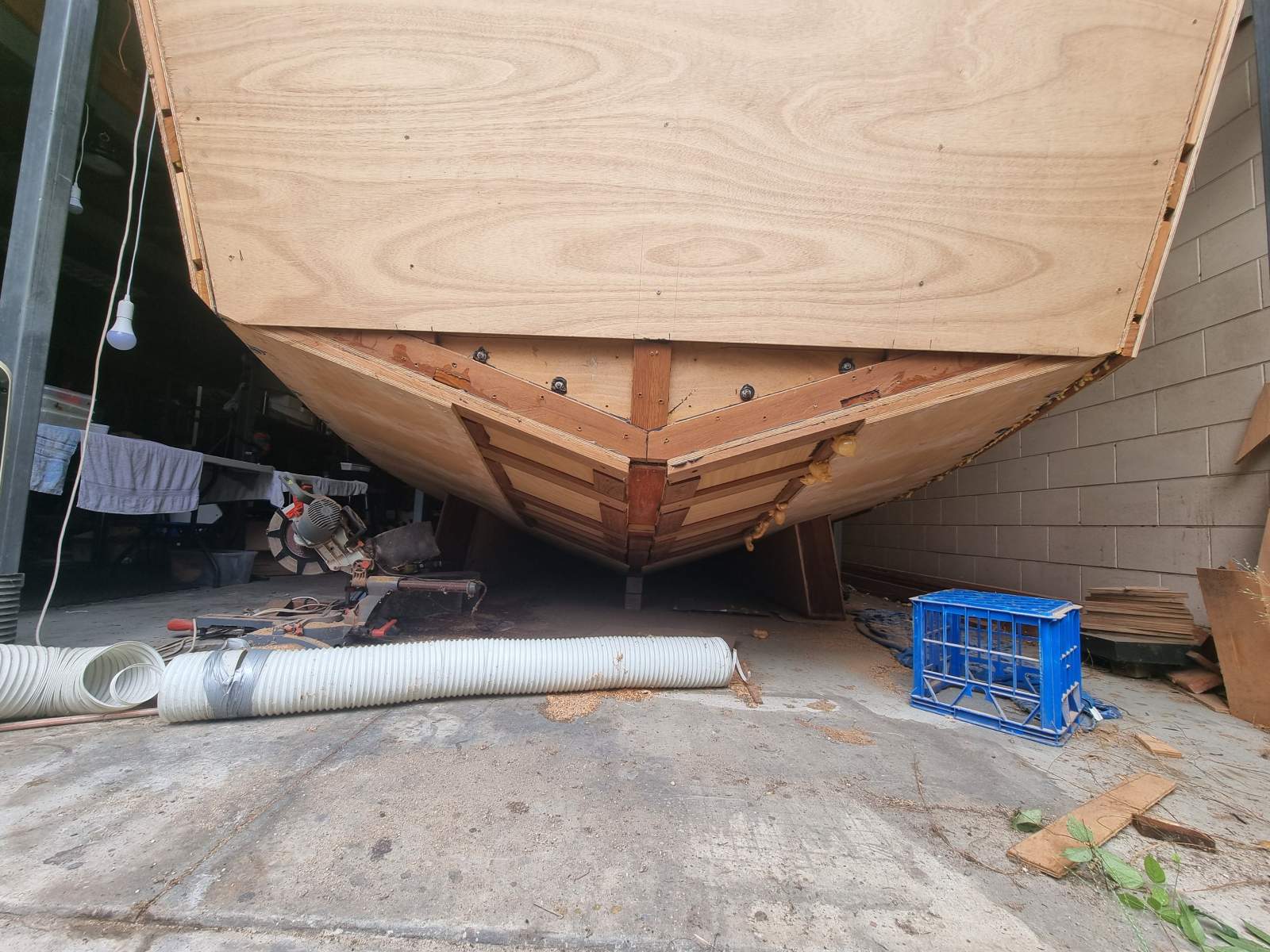 Custom 33ft timber yacht uncompleted project