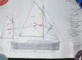 New Vintage Classic:Sailplan shows Gaff rig. Optional sloop.