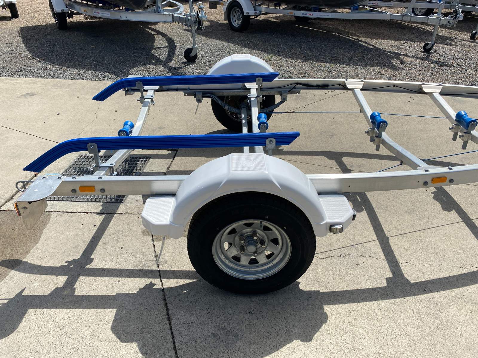 12/2023 Telwater Aluminium boat trailer to suit 4m-4.6m boat