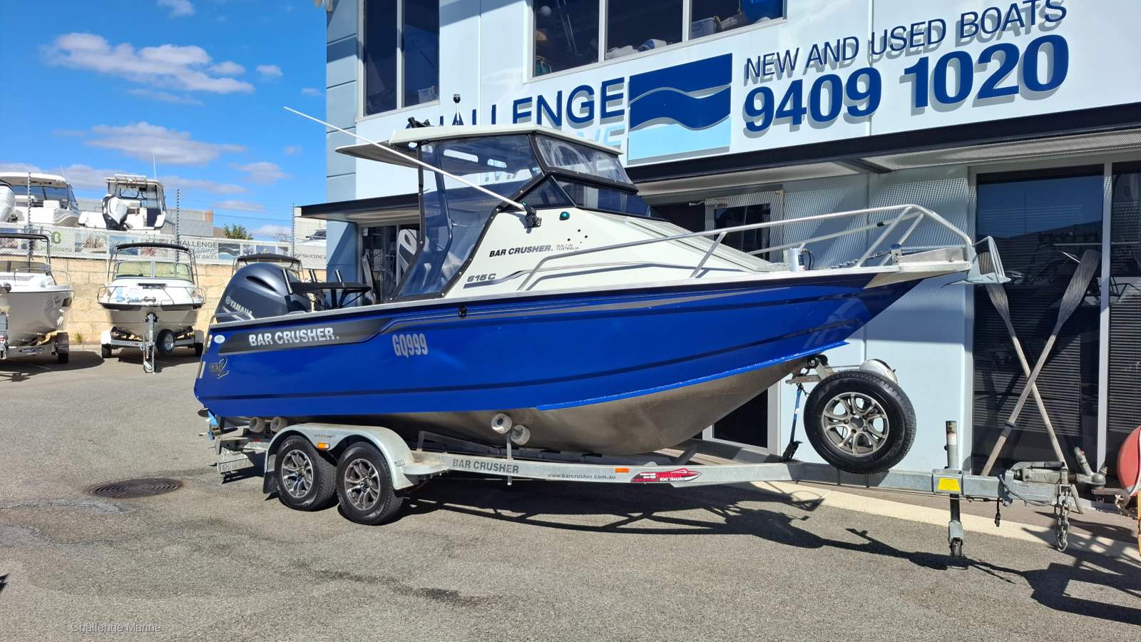 Bar Crusher 615C - Gen 2 with a just serviced Yamaha 150 HP 4 st