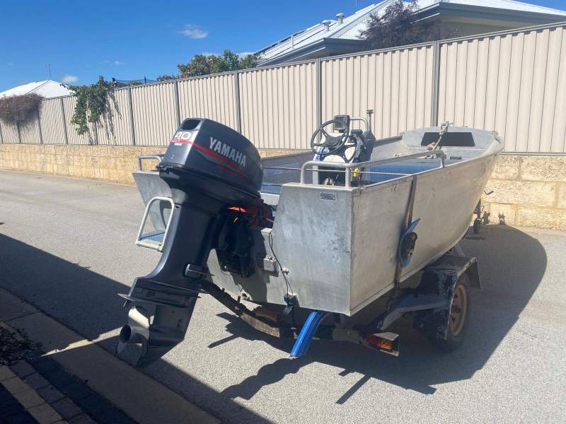 Sea Sprite Plate Aluminium Centre Console