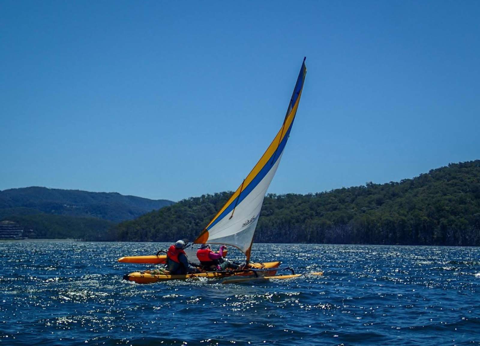 Hobie Tandem Island Kayak Trimaran -> kayak in 2 minutes