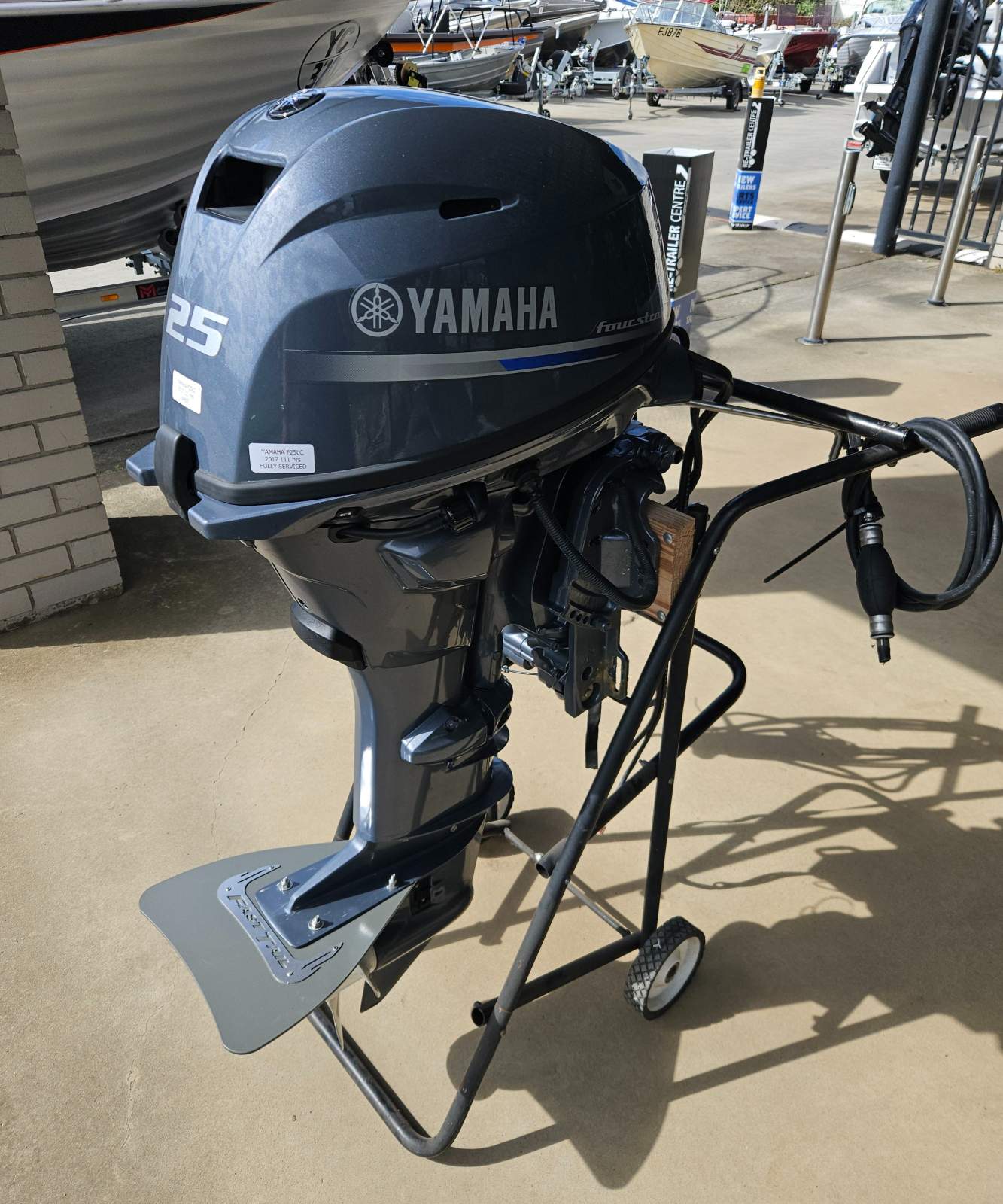 Yamaha 25hp 4-stroke F25LC remote controls