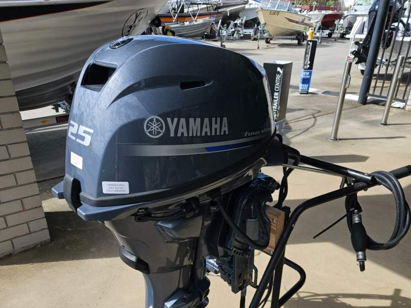 Yamaha 25hp 4-stroke F25LC remote controls