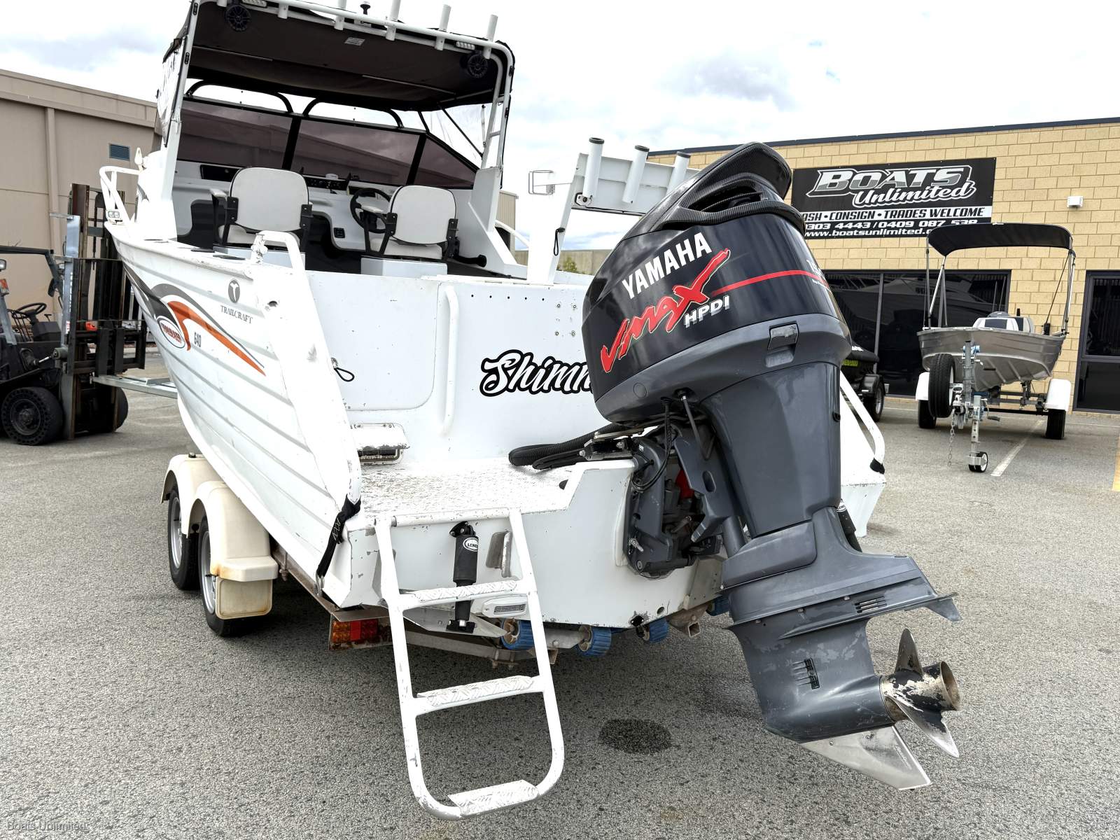 Trailcraft 640 Trailblazer ROBUST FISHING BOAT GREAT DECK SPACE AND SHADE