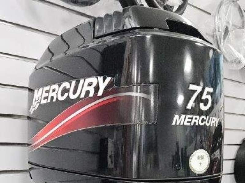 Mercury 75hp oil injected 2-stroke ONLY 76 HOURS