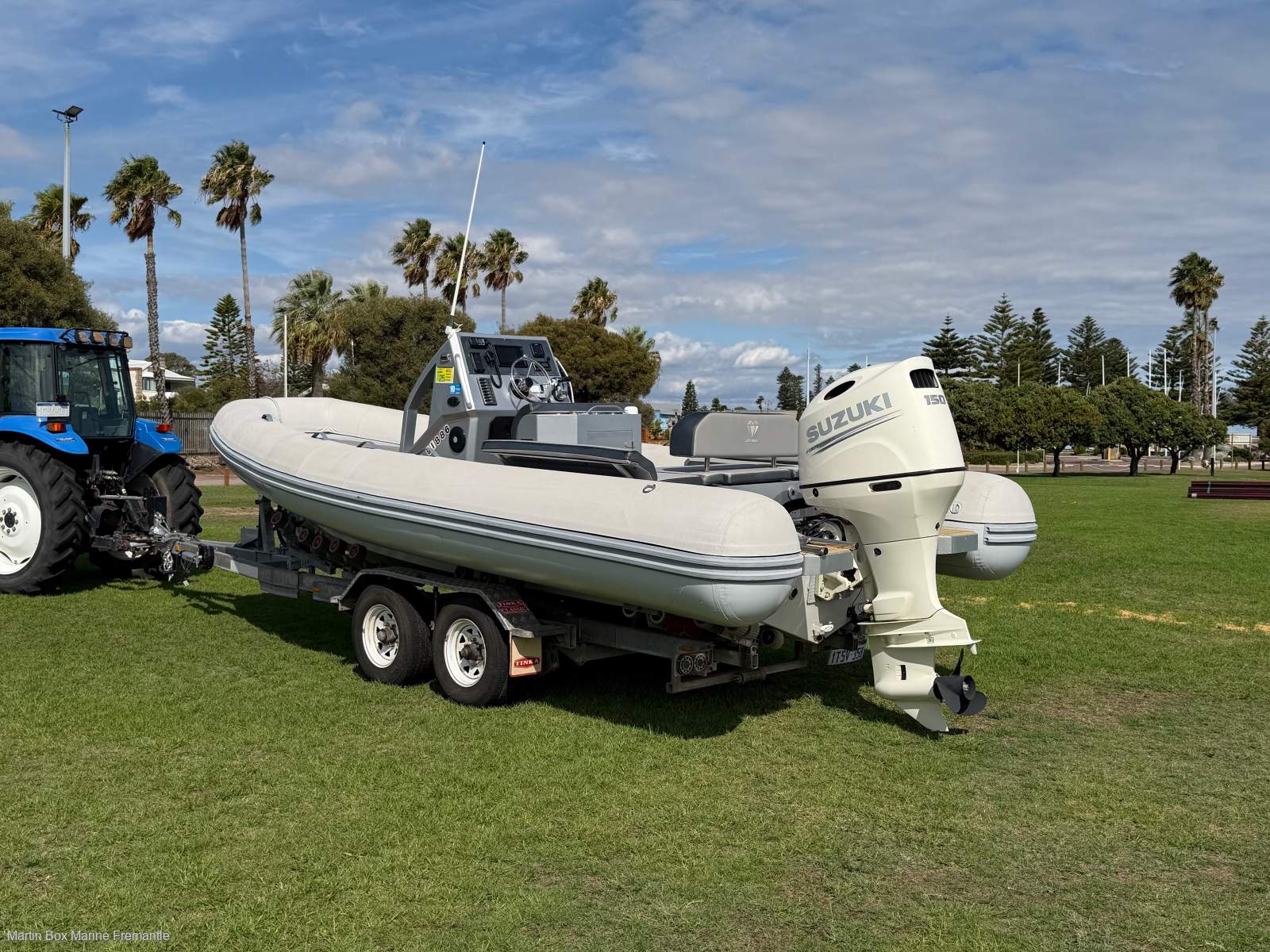 LTN RIB 6.5 With 3900Kg Dual-Axle Trailer