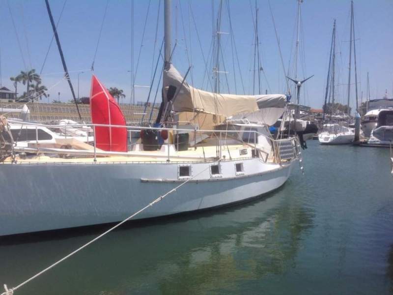 Roberts 36 Steel Hull, Cutter Rigged, Hard Top Cockpit